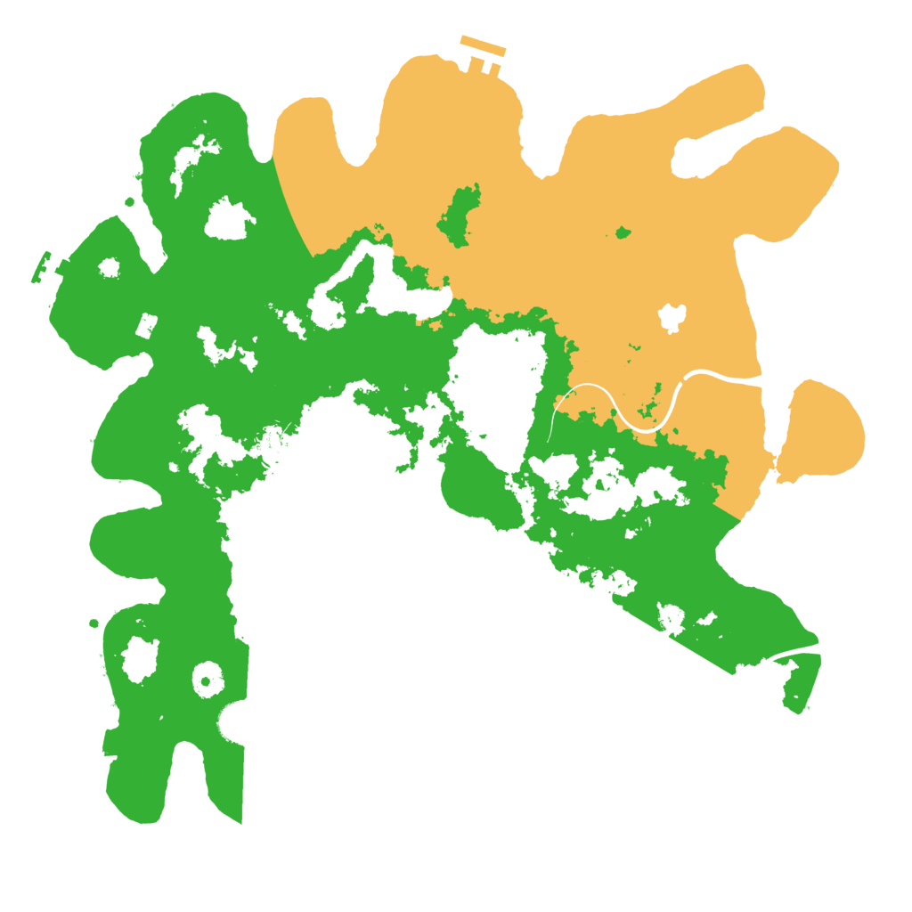 Biome Rust Map: Procedural Map, Size: 4000, Seed: 937197383