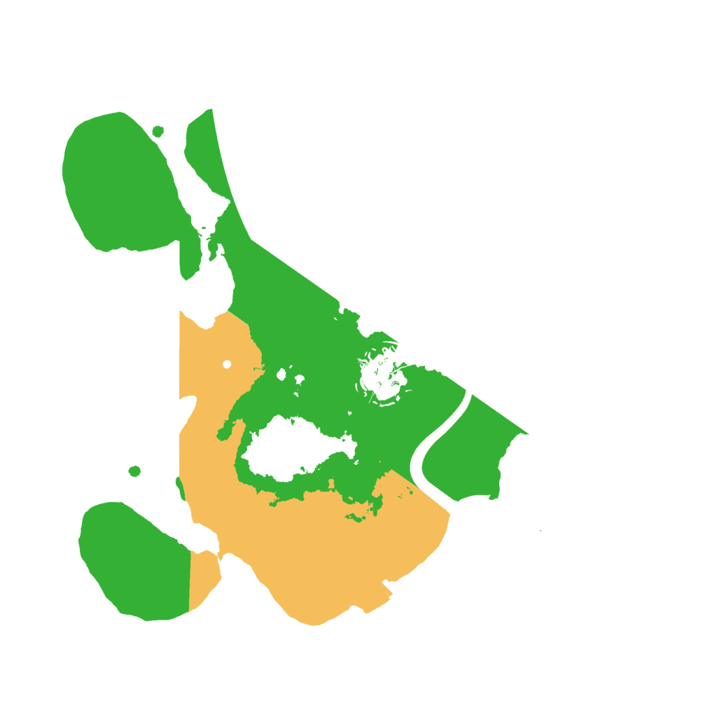 Biome Rust Map: Procedural Map, Size: 2500, Seed: 322320957