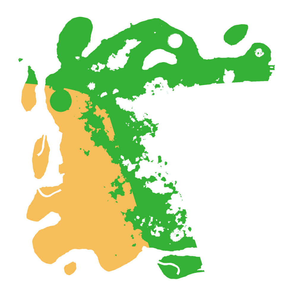 Biome Rust Map: Procedural Map, Size: 3700, Seed: 65902690