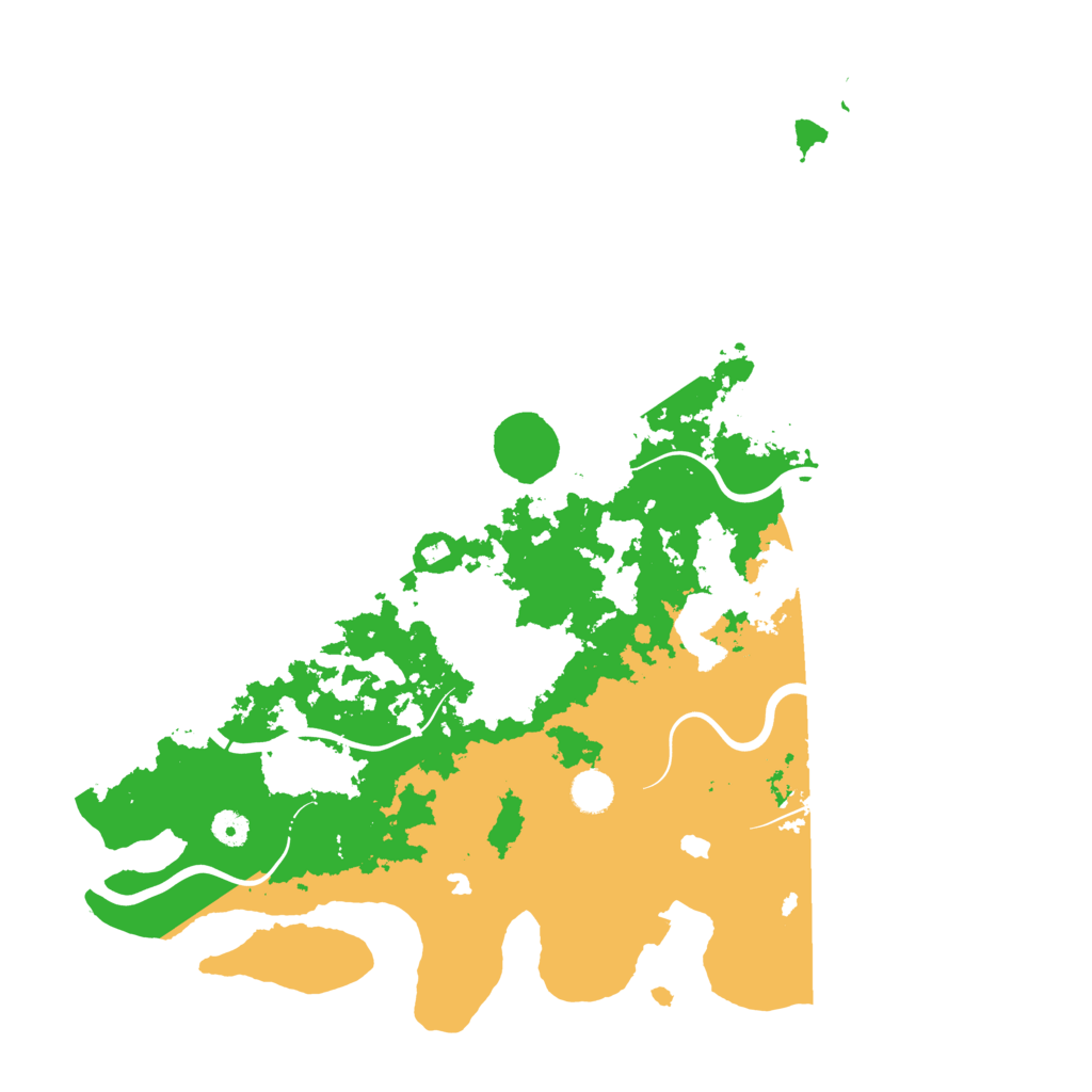 Biome Rust Map: Procedural Map, Size: 4500, Seed: 1116627588