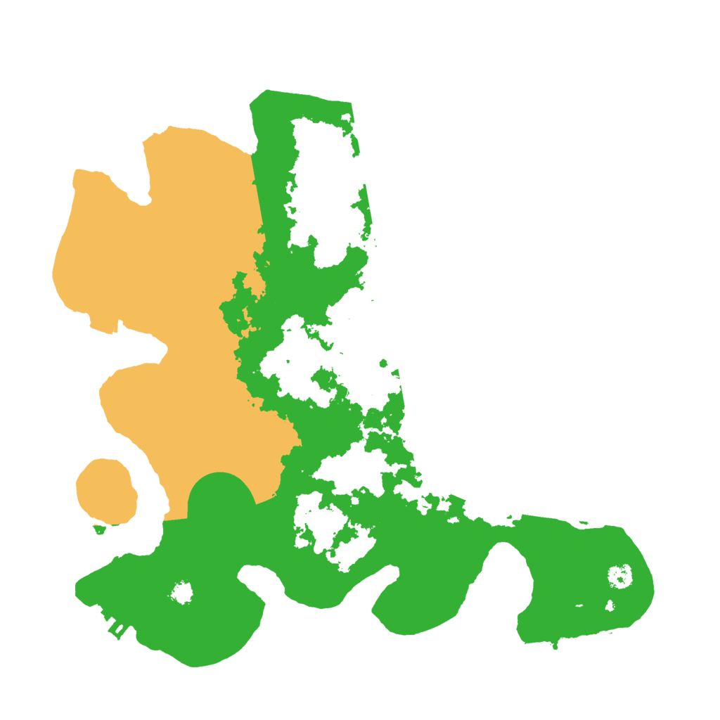 Biome Rust Map: Procedural Map, Size: 3000, Seed: 74184