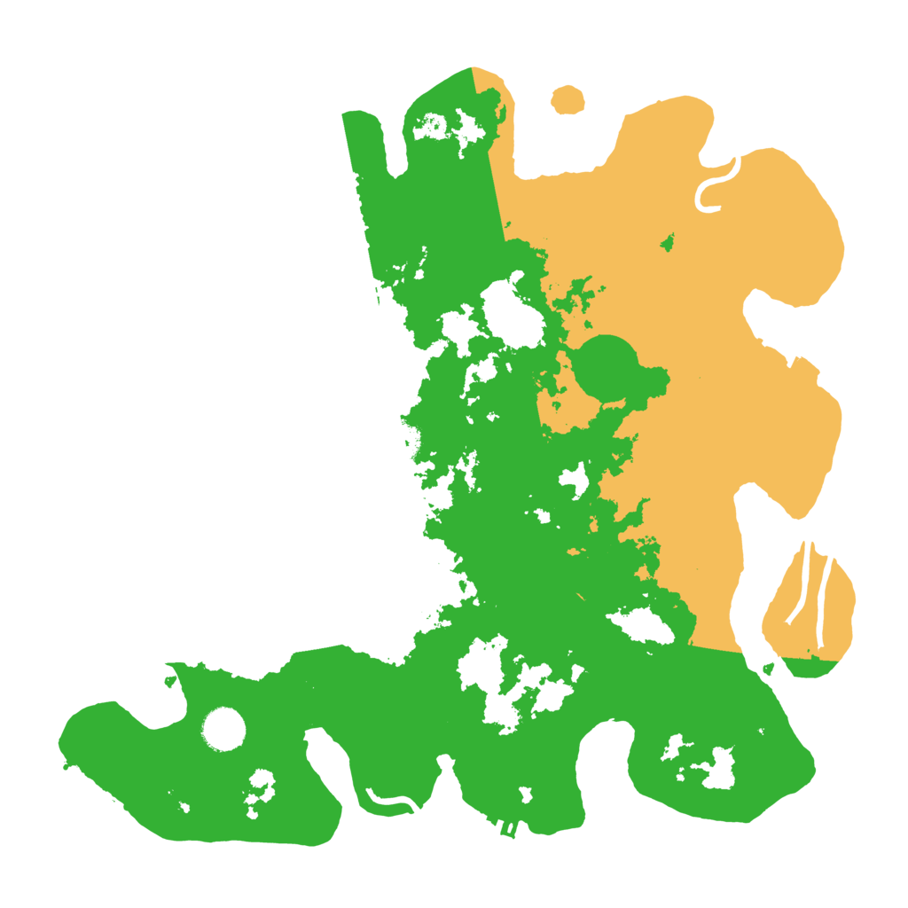 Biome Rust Map: Procedural Map, Size: 3700, Seed: 1273678224