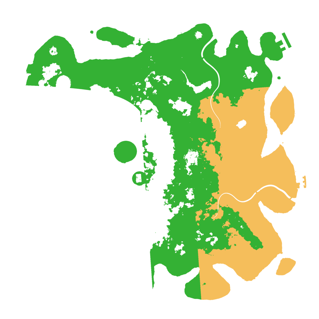 Biome Rust Map: Procedural Map, Size: 4000, Seed: 1906615974