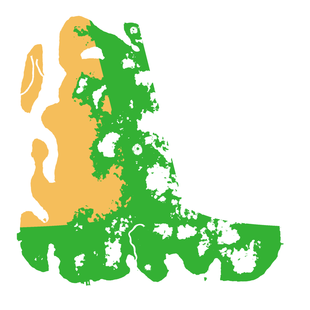 Biome Rust Map: Procedural Map, Size: 4500, Seed: 1610205009