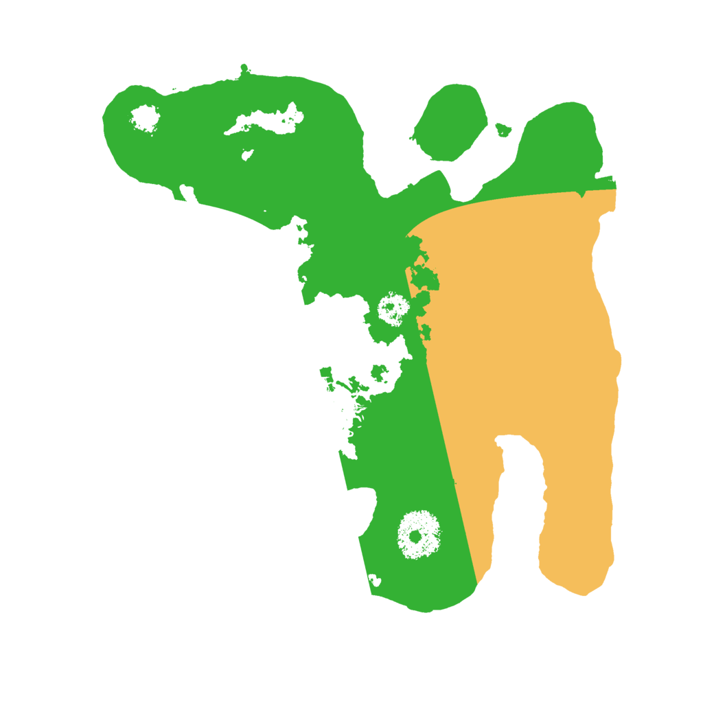 Biome Rust Map: Procedural Map, Size: 2300, Seed: 983783