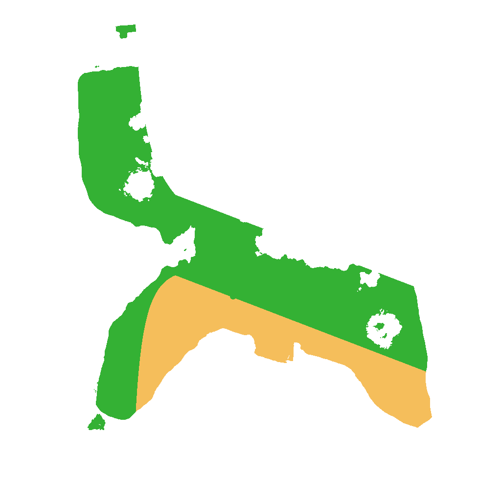 Biome Rust Map: Procedural Map, Size: 1500, Seed: 2126943200