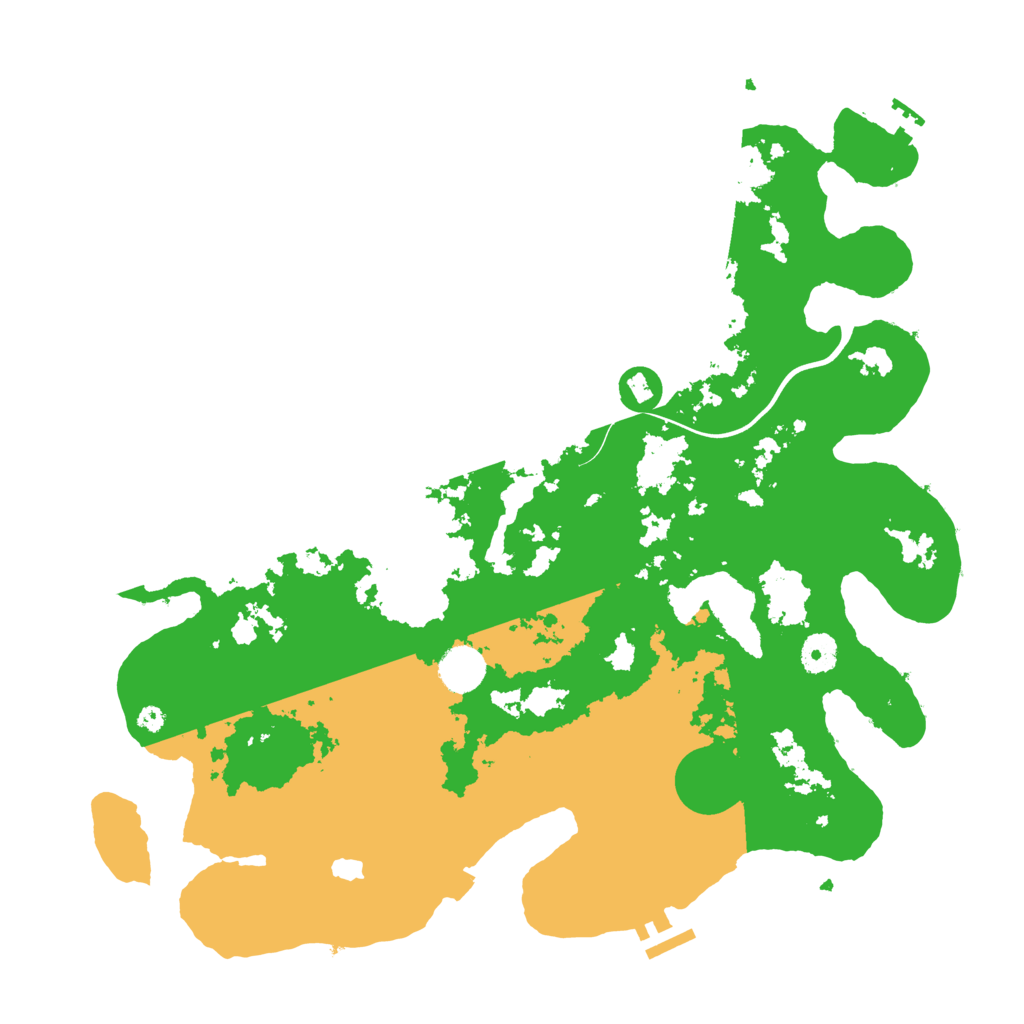 Biome Rust Map: Procedural Map, Size: 4000, Seed: 923545654