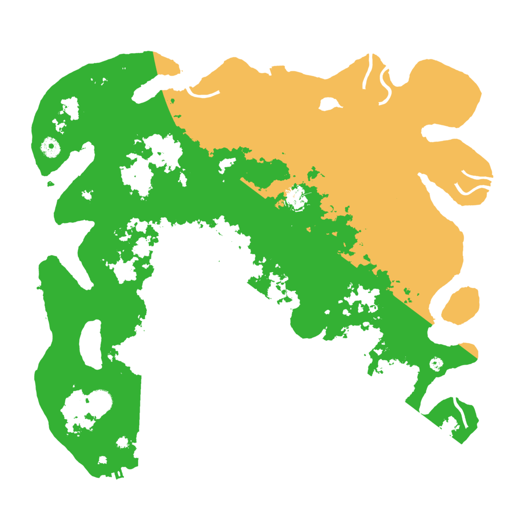 Biome Rust Map: Procedural Map, Size: 4000, Seed: 621972