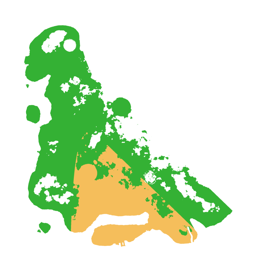 Biome Rust Map: Procedural Map, Size: 3800, Seed: 11297445