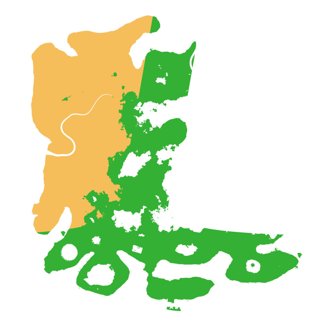 Biome Rust Map: Procedural Map, Size: 3450, Seed: 84280139