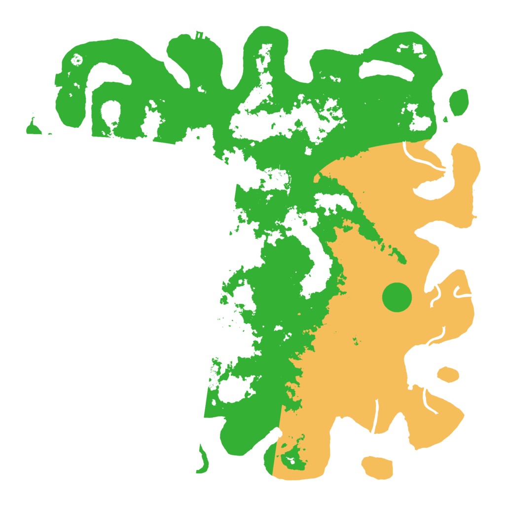 Biome Rust Map: Procedural Map, Size: 4500, Seed: 378956289