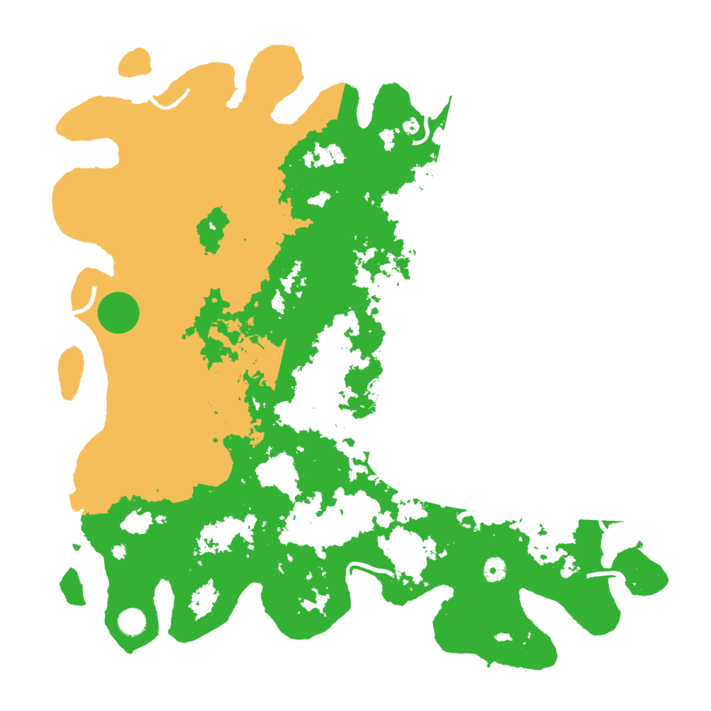 Biome Rust Map: Procedural Map, Size: 4500, Seed: 223454545