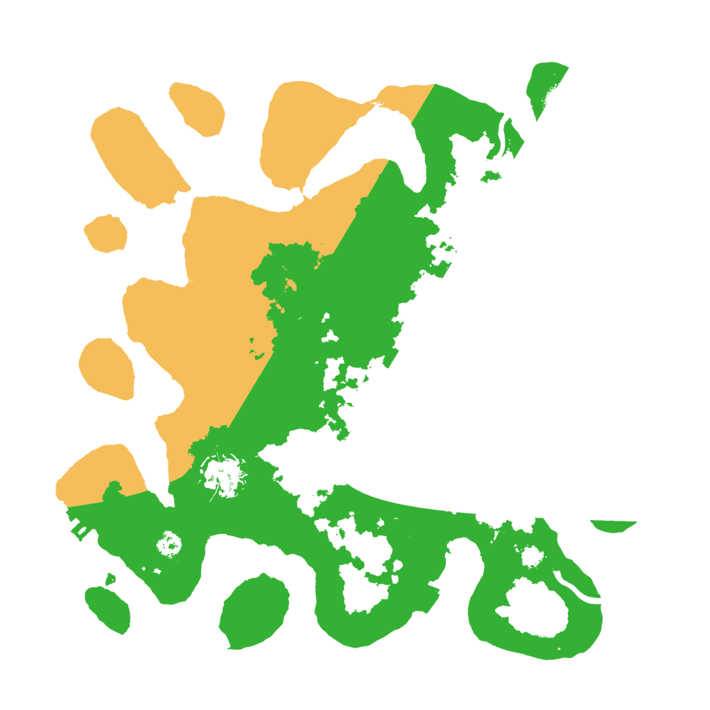 Biome Rust Map: Procedural Map, Size: 3000, Seed: 1623441