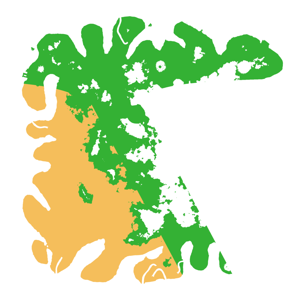 Biome Rust Map: Procedural Map, Size: 4300, Seed: 1797572377