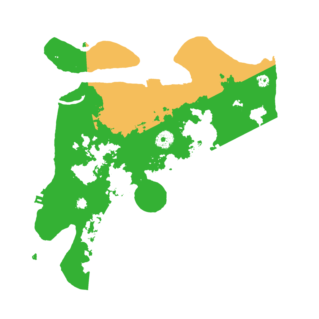 Biome Rust Map: Procedural Map, Size: 2700, Seed: 235509509