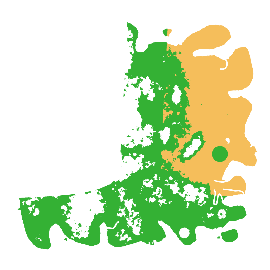 Biome Rust Map: Procedural Map, Size: 4500, Seed: 1427543318