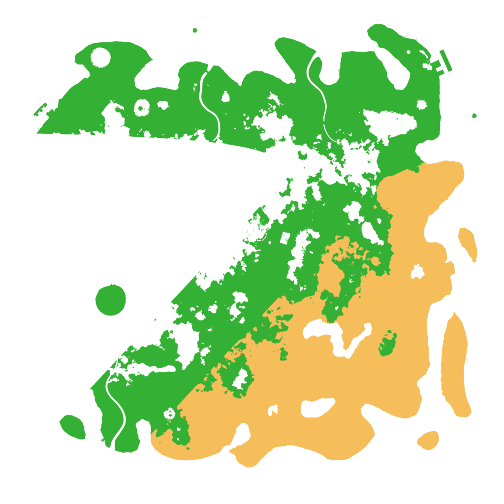 Biome Rust Map: Procedural Map, Size: 4500, Seed: 454578