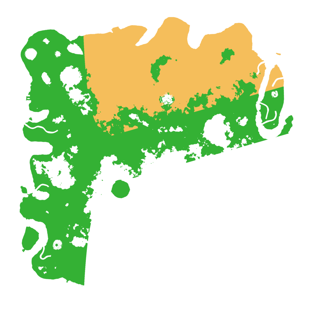 Biome Rust Map: Procedural Map, Size: 4800, Seed: 1338