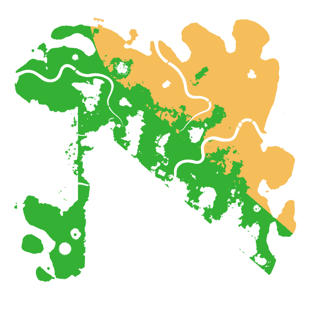 Biome Rust Map: Procedural Map, Size: 4500, Seed: 1656921992