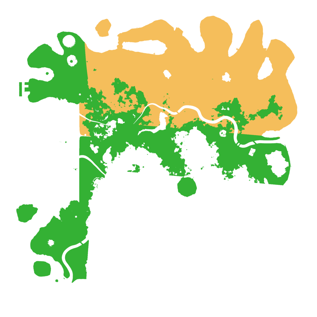 Biome Rust Map: Procedural Map, Size: 4500, Seed: 82345782