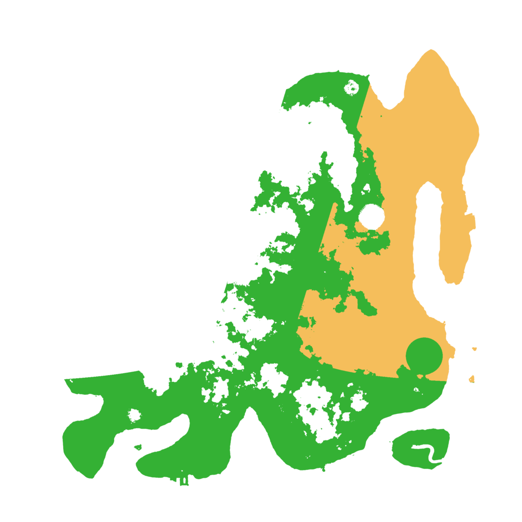Biome Rust Map: Procedural Map, Size: 3750, Seed: 595869