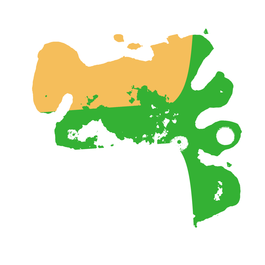 Biome Rust Map: Procedural Map, Size: 2600, Seed: 1562