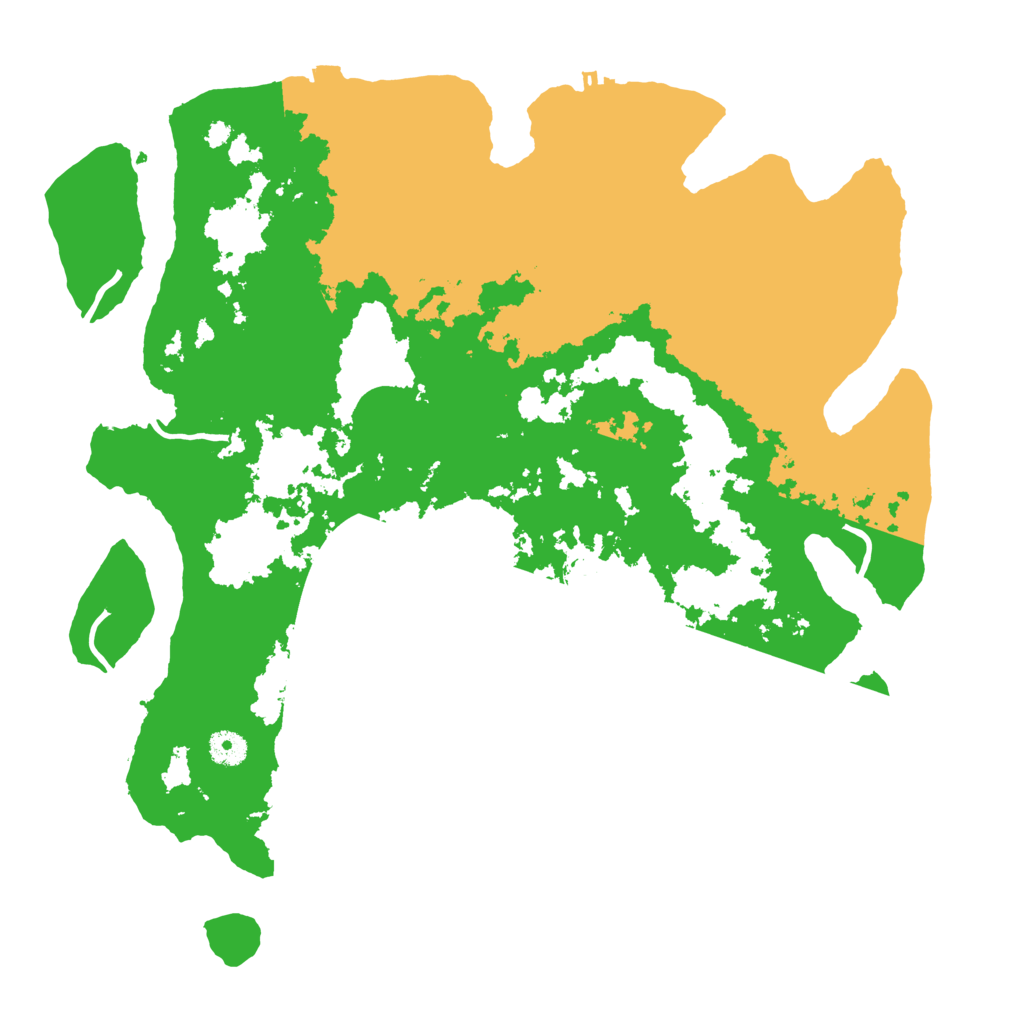 Biome Rust Map: Procedural Map, Size: 4200, Seed: 933387362