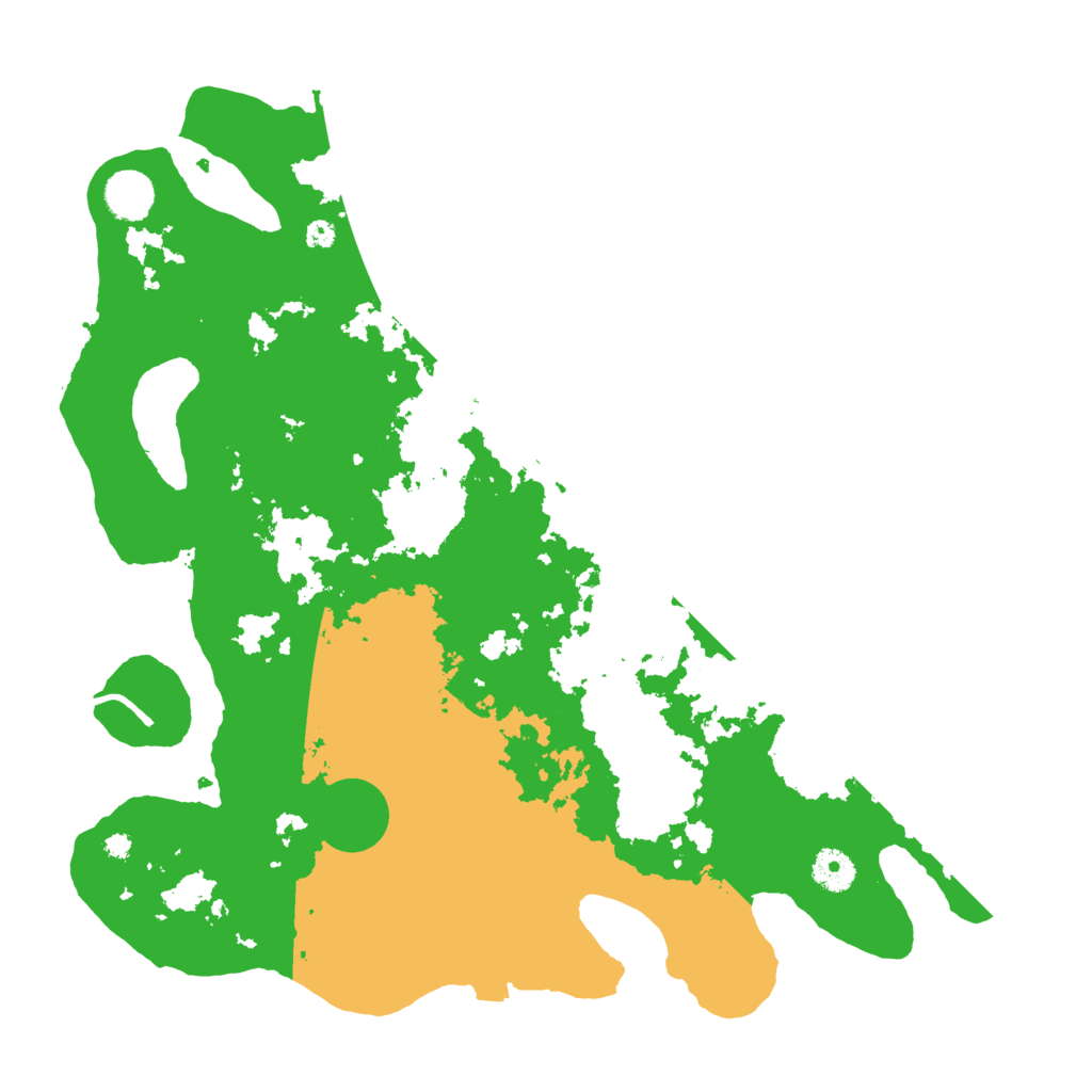 Biome Rust Map: Procedural Map, Size: 3900, Seed: 1697467294