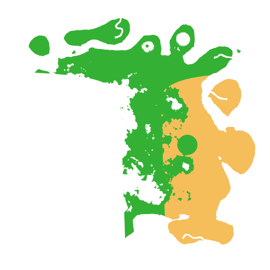 Biome Rust Map: Procedural Map, Size: 3550, Seed: 48572646