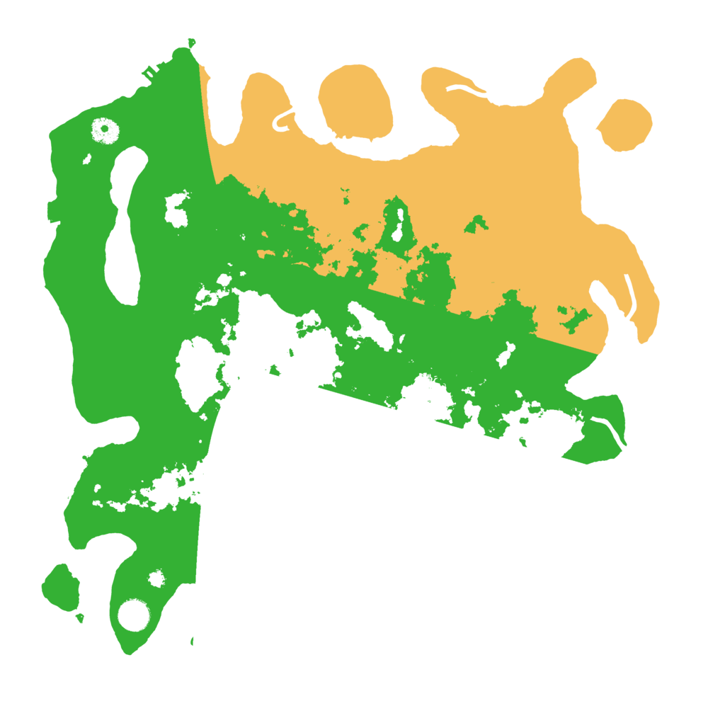 Biome Rust Map: Procedural Map, Size: 4000, Seed: 92269787