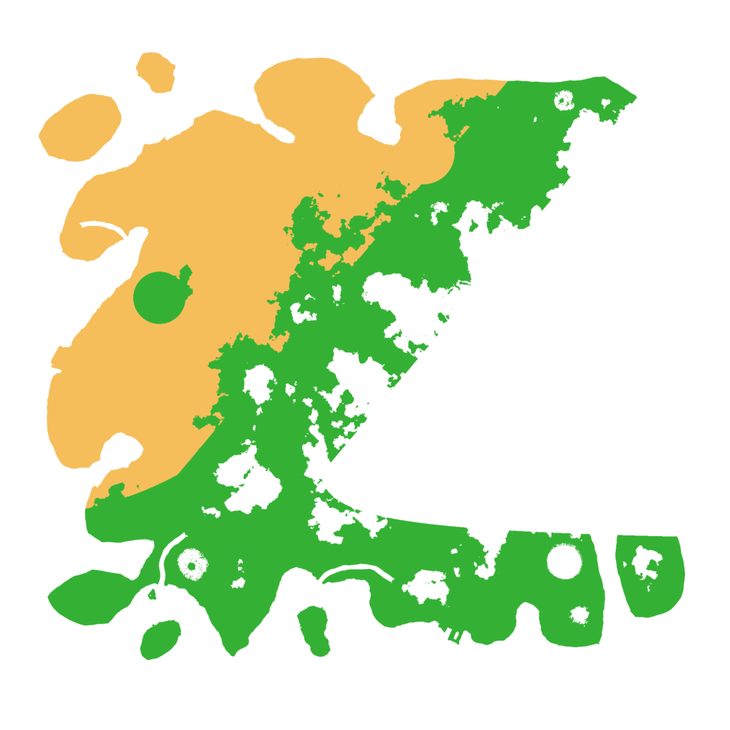 Biome Rust Map: Procedural Map, Size: 3700, Seed: 24363917