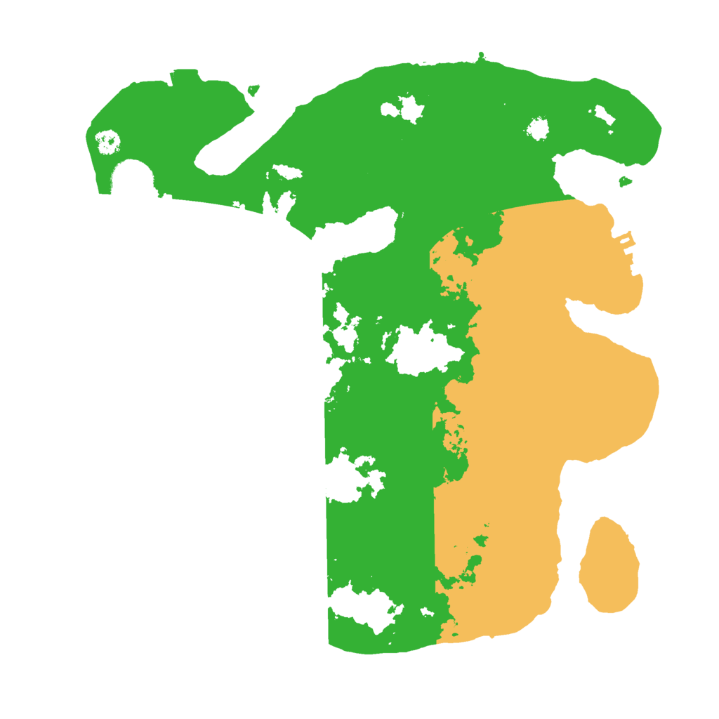 Biome Rust Map: Procedural Map, Size: 3000, Seed: 2053661617