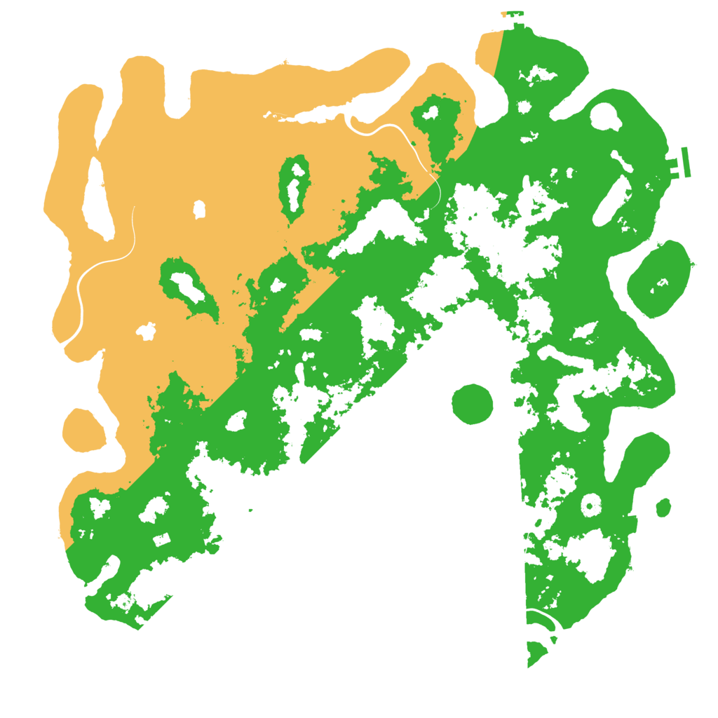 Biome Rust Map: Procedural Map, Size: 4800, Seed: 2080986349