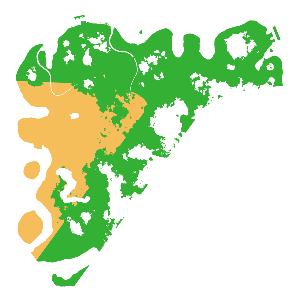 Biome Rust Map: Procedural Map, Size: 4250, Seed: 1704409914