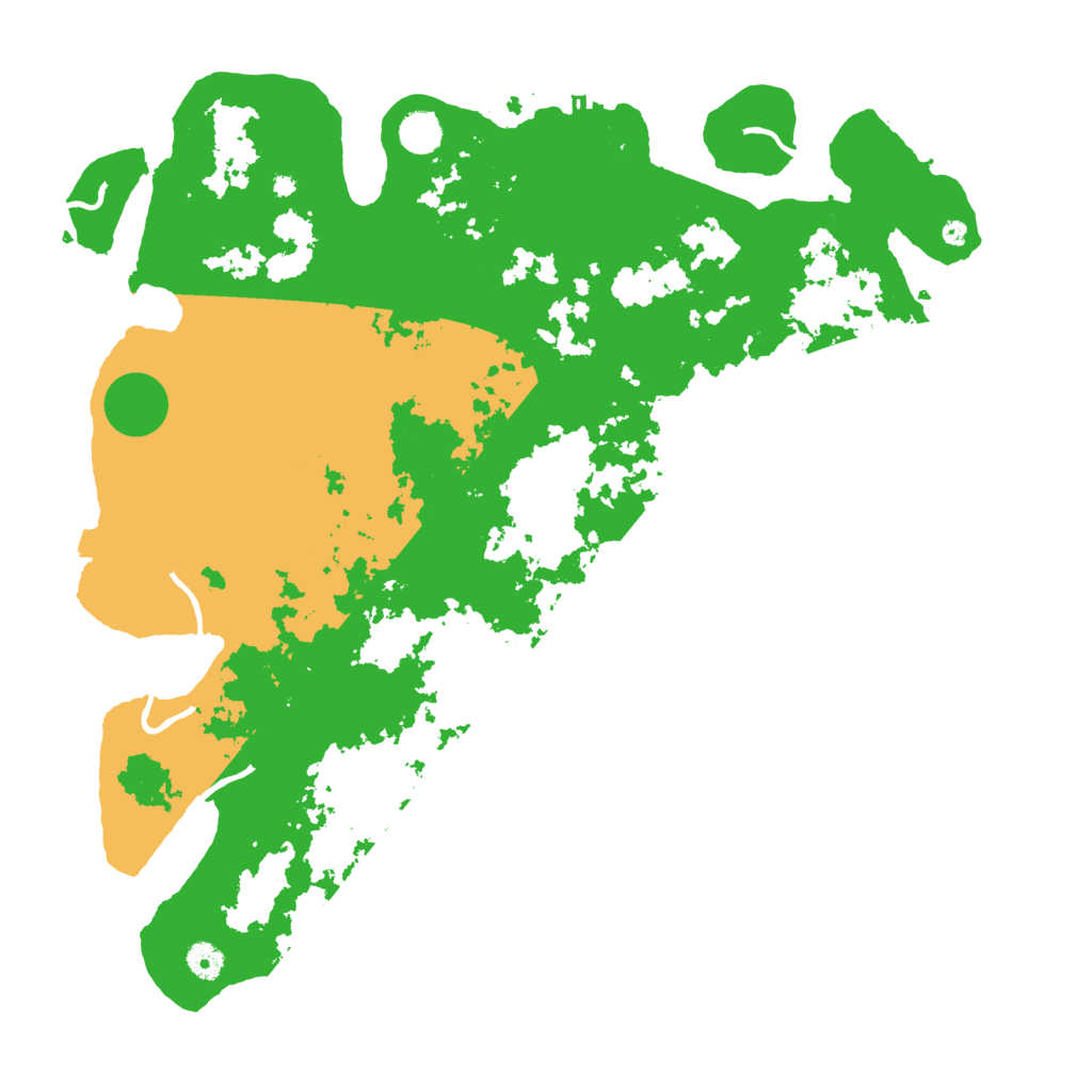 Biome Rust Map: Procedural Map, Size: 4500, Seed: 246234867