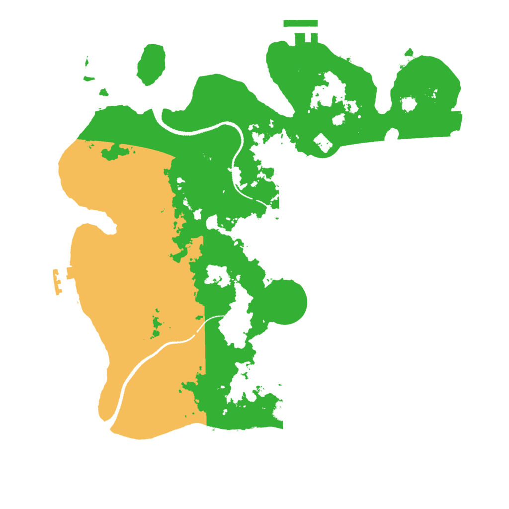 Biome Rust Map: Procedural Map, Size: 3000, Seed: 1684051193