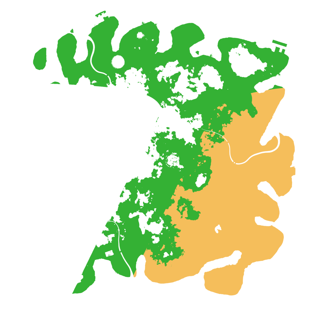 Biome Rust Map: Procedural Map, Size: 4250, Seed: 1491649525