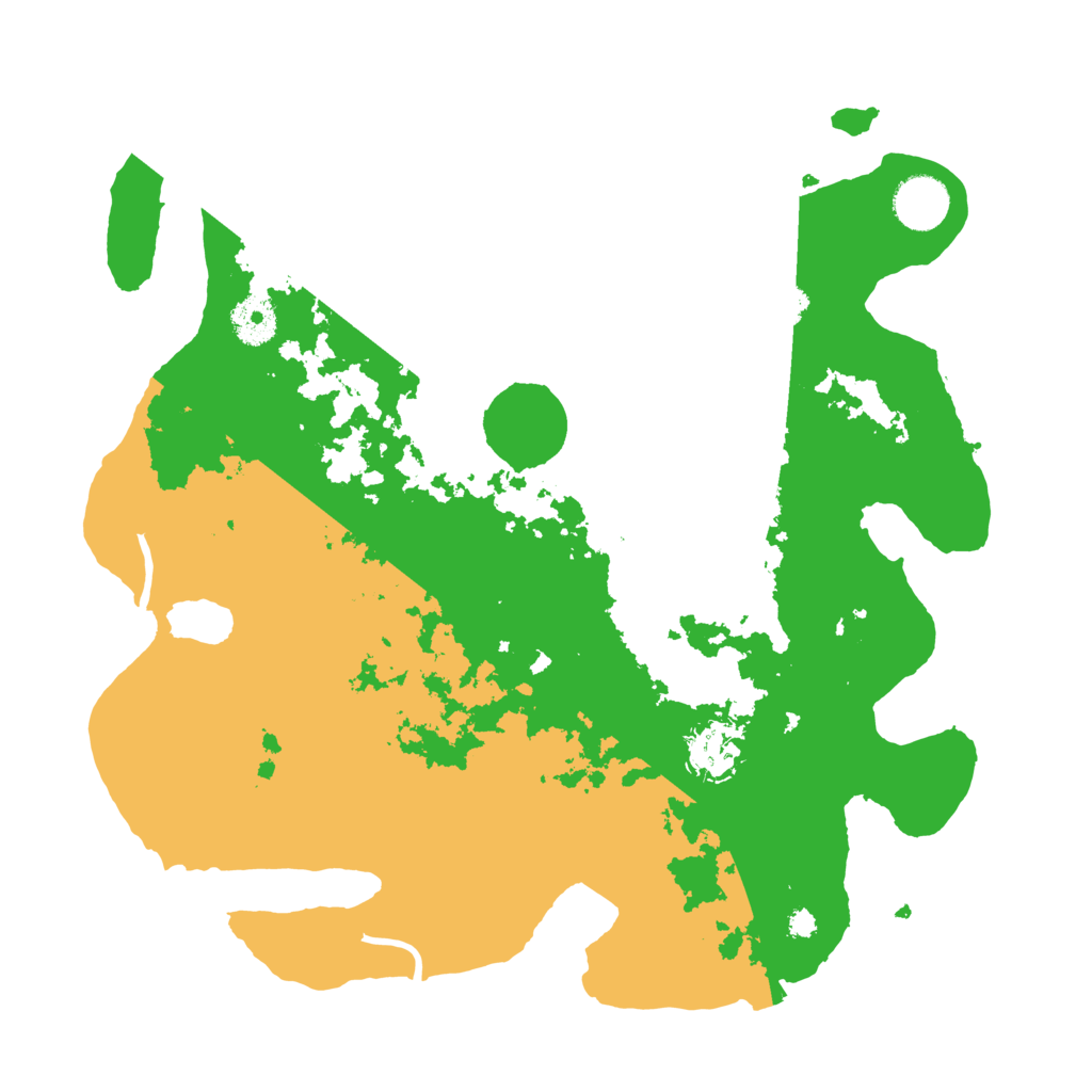 Biome Rust Map: Procedural Map, Size: 3500, Seed: 871056458