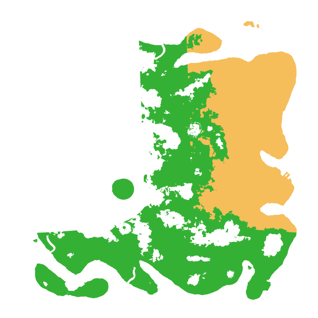 Biome Rust Map: Procedural Map, Size: 4000, Seed: 7645821