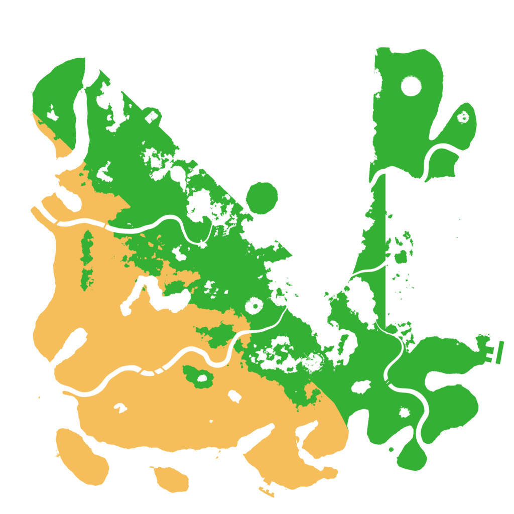 Biome Rust Map: Procedural Map, Size: 4514, Seed: 559596934