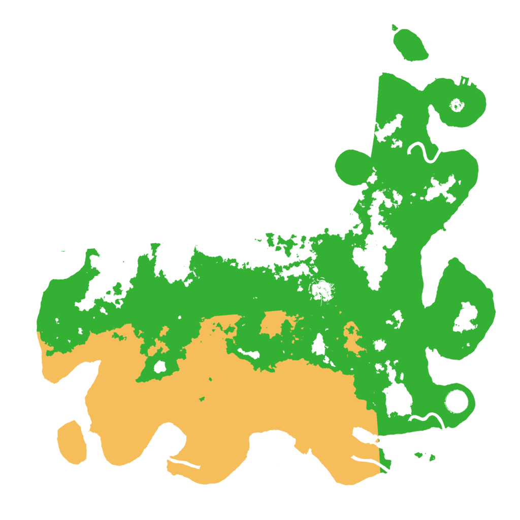 Biome Rust Map: Procedural Map, Size: 4000, Seed: 76713081