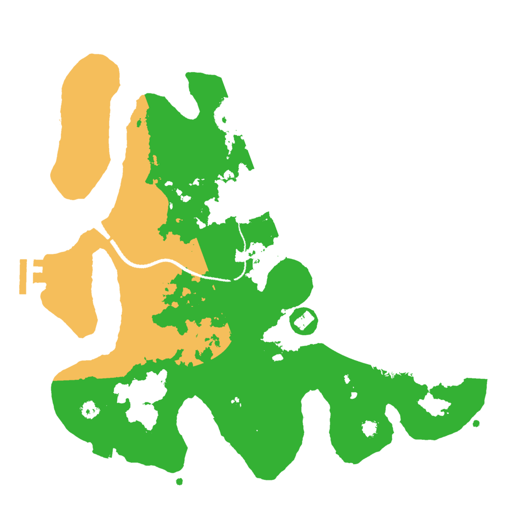 Biome Rust Map: Procedural Map, Size: 3000, Seed: 1867878282