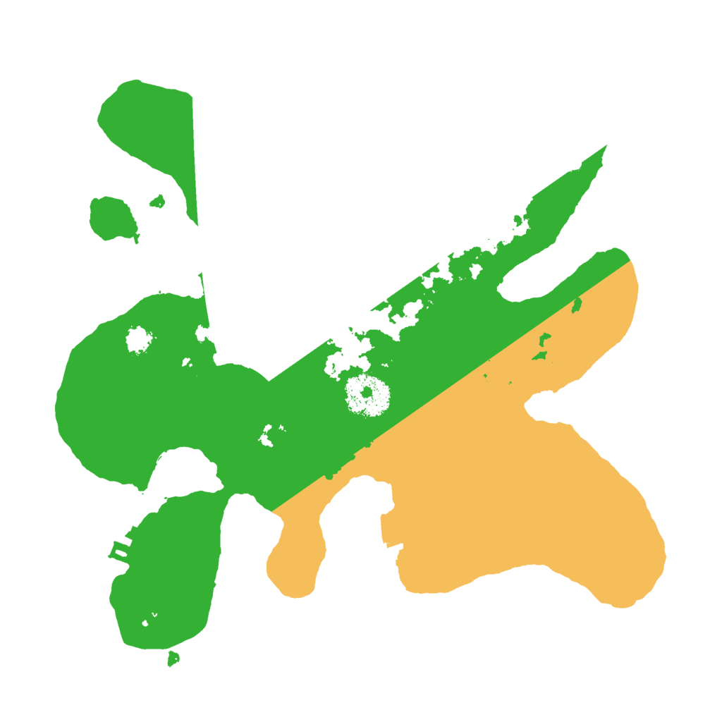 Biome Rust Map: Procedural Map, Size: 2500, Seed: 767339241