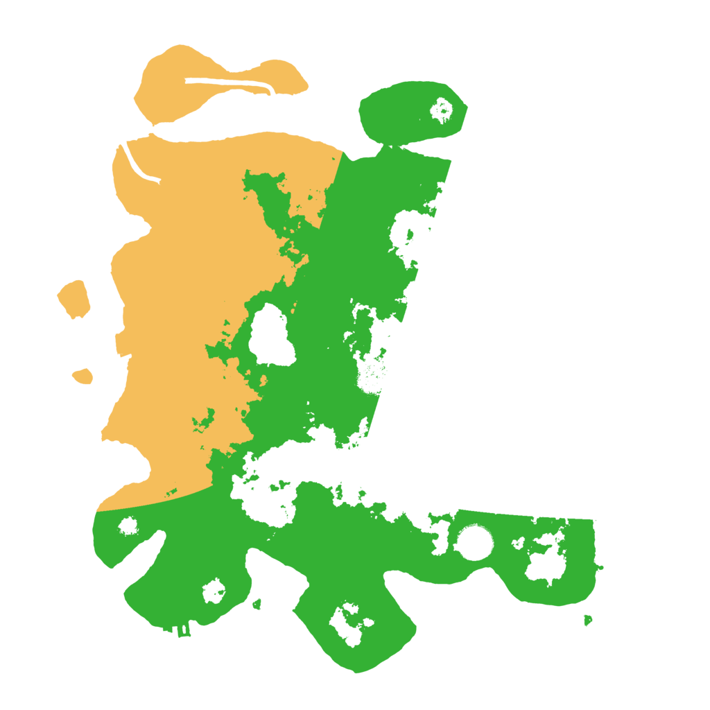Biome Rust Map: Procedural Map, Size: 3500, Seed: 769032082