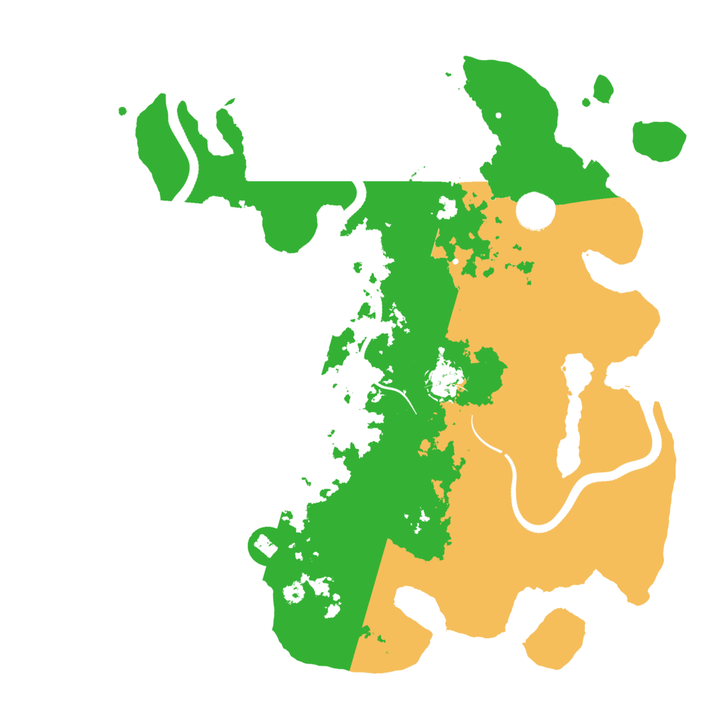 Biome Rust Map: Procedural Map, Size: 3500, Seed: 1812837691