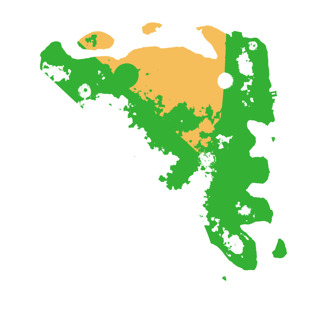 Biome Rust Map: Procedural Map, Size: 3500, Seed: 1492499951