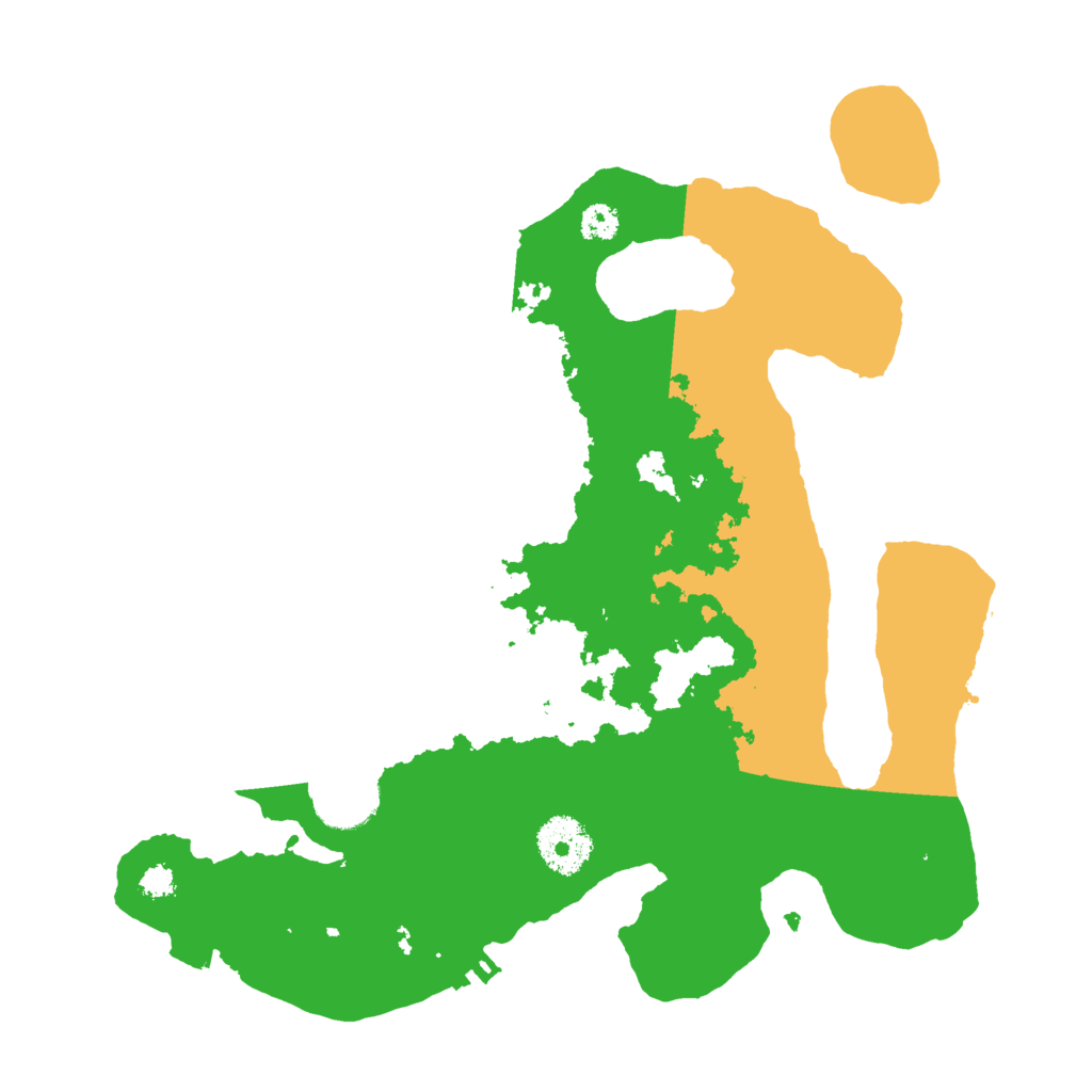 Biome Rust Map: Procedural Map, Size: 3000, Seed: 20723