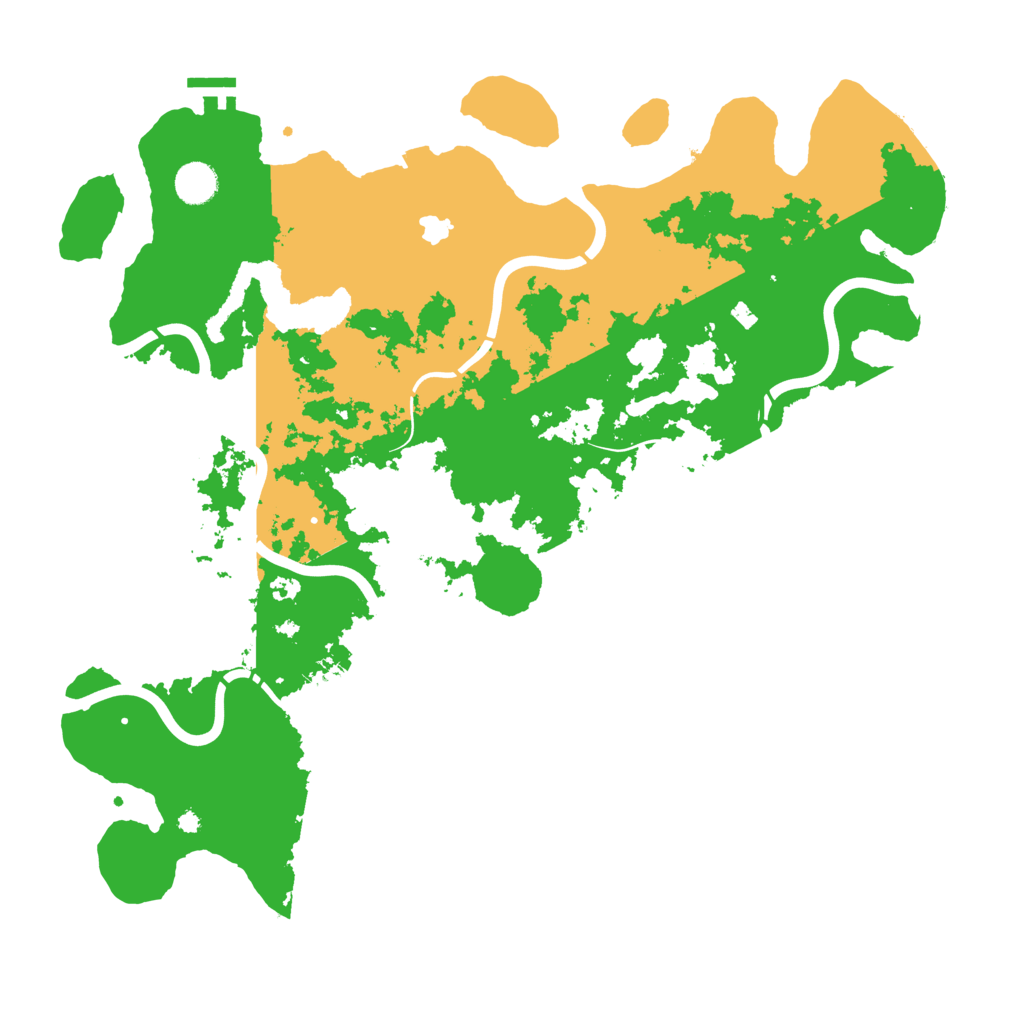 Biome Rust Map: Procedural Map, Size: 4250, Seed: 1262362267