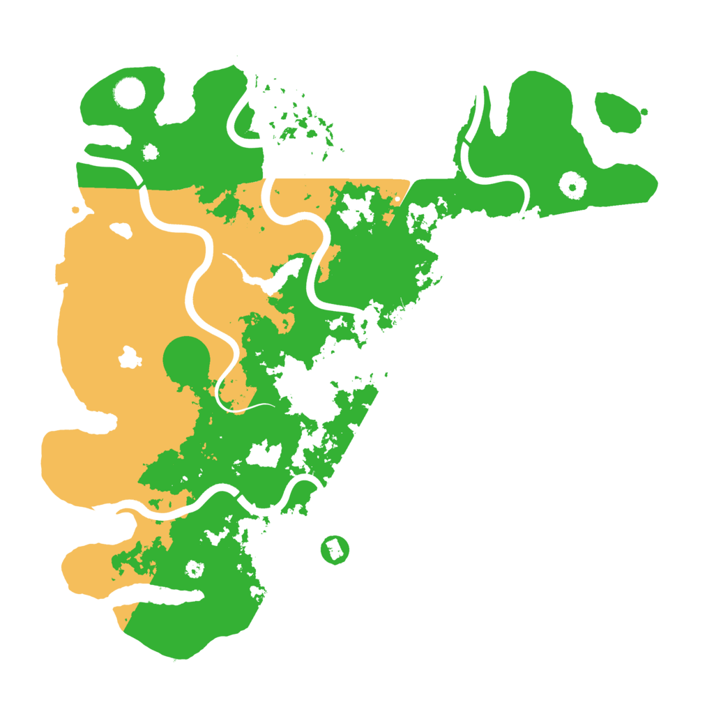 Biome Rust Map: Procedural Map, Size: 4000, Seed: 2106277033