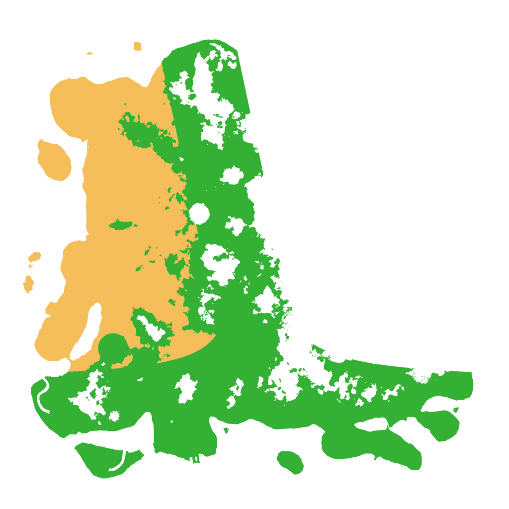 Biome Rust Map: Procedural Map, Size: 4500, Seed: 1572363